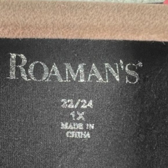 Roamans Womens Handkerchief-Hem Tunic Tank Plus Size 22/24 1X - Picture 2 of 5